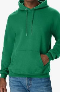 Hanes Men's Hoodie - EcoSmart Fleece Hooded Sweatshirt for Men & Women - Midweight Fleece - Big & Tall Available — 3