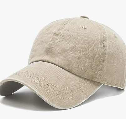 NPJY Baseball Cap Golf Dad Hat Adjustable Original Classic Low Profile Hat Adjustable & Cotton Made, Unconstructed Plain — 3